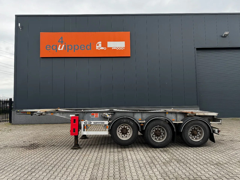 Van Hool 20FT / 20FT SWAP ADR (EX/II, EX/III, FL, OX, AT), BPW, disc brakes, liftaxle, galvanized, ALCOA, NL-Chassis, empty weight 3.300K - Puspiekabe noņemamā virsbūve/ Konteineru vedējs: foto 2 Van Hool 20FT / 20FT SWAP ADR (EX/II, EX/III, FL, OX, AT), BPW, disc brakes, liftaxle, galvanized, ALCOA, NL-Chassis, empty weight 3.300K - Puspiekabe noņemamā virsbūve/ Konteineru vedējs: foto 2