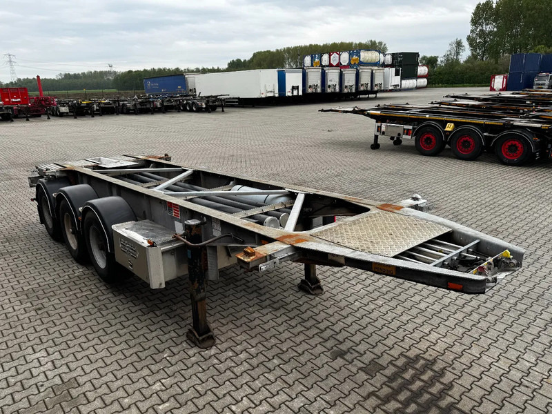 Van Hool 20FT / 20FT SWAP ADR (EX/II, EX/III, FL, OX, AT), BPW, disc brakes, liftaxle, galvanized, ALCOA, NL-Chassis, empty weight 3.300K - Puspiekabe noņemamā virsbūve/ Konteineru vedējs: foto 5 Van Hool 20FT / 20FT SWAP ADR (EX/II, EX/III, FL, OX, AT), BPW, disc brakes, liftaxle, galvanized, ALCOA, NL-Chassis, empty weight 3.300K - Puspiekabe noņemamā virsbūve/ Konteineru vedējs: foto 5
