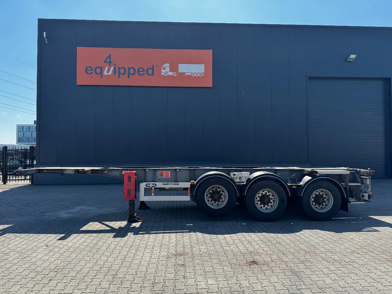 Van Hool 20FT/30FT, ADR (EX/II, EX/III, FL, AT), BPW + drum, ALCOA, galvanized, liftaxle, NL-Chassis, 80% tyres - Puspiekabe noņemamā virsbūve/ Konteineru vedējs: foto 3 Van Hool 20FT/30FT, ADR (EX/II, EX/III, FL, AT), BPW + drum, ALCOA, galvanized, liftaxle, NL-Chassis, 80% tyres - Puspiekabe noņemamā virsbūve/ Konteineru vedējs: foto 3