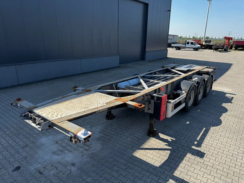 Van Hool 20FT/30FT, ADR (EX/II, EX/III, FL, AT), BPW + drum, ALCOA, galvanized, liftaxle, NL-Chassis, 80% tyres - Puspiekabe noņemamā virsbūve/ Konteineru vedējs: foto 2 Van Hool 20FT/30FT, ADR (EX/II, EX/III, FL, AT), BPW + drum, ALCOA, galvanized, liftaxle, NL-Chassis, 80% tyres - Puspiekabe noņemamā virsbūve/ Konteineru vedējs: foto 2