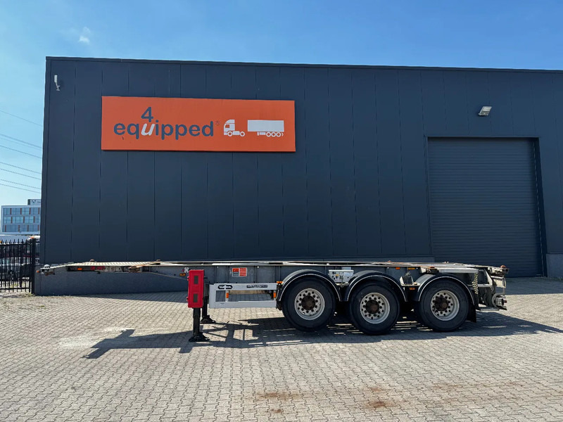 Van Hool 20FT/30FT, ADR (EX/II, EX/III, FL, AT), BPW + drum, ALCOA, galvanized, liftaxle, NL-Chassis - Puspiekabe noņemamā virsbūve/ Konteineru vedējs: foto 2 Van Hool 20FT/30FT, ADR (EX/II, EX/III, FL, AT), BPW + drum, ALCOA, galvanized, liftaxle, NL-Chassis - Puspiekabe noņemamā virsbūve/ Konteineru vedējs: foto 2