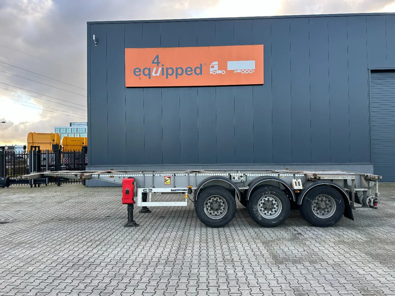 Van Hool 20FT/30FT, ADR (FL, AT, OX), empty weight: 3.700kg, ALCOA, galvanized, BPW + DISC, liftaxle - Puspiekabe noņemamā virsbūve/ Konteineru vedējs: foto 2 Van Hool 20FT/30FT, ADR (FL, AT, OX), empty weight: 3.700kg, ALCOA, galvanized, BPW + DISC, liftaxle - Puspiekabe noņemamā virsbūve/ Konteineru vedējs: foto 2