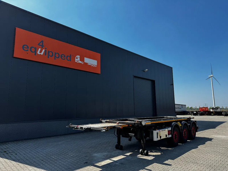 Van Hool 20FT, 66°/380V Tipping-chassis, ADR (EX/II, EX/III, FL, OX, AT), SAF, 2 liftaxles - Puspiekabe noņemamā virsbūve/ Konteineru vedējs: foto 2 Van Hool 20FT, 66°/380V Tipping-chassis, ADR (EX/II, EX/III, FL, OX, AT), SAF, 2 liftaxles - Puspiekabe noņemamā virsbūve/ Konteineru vedējs: foto 2