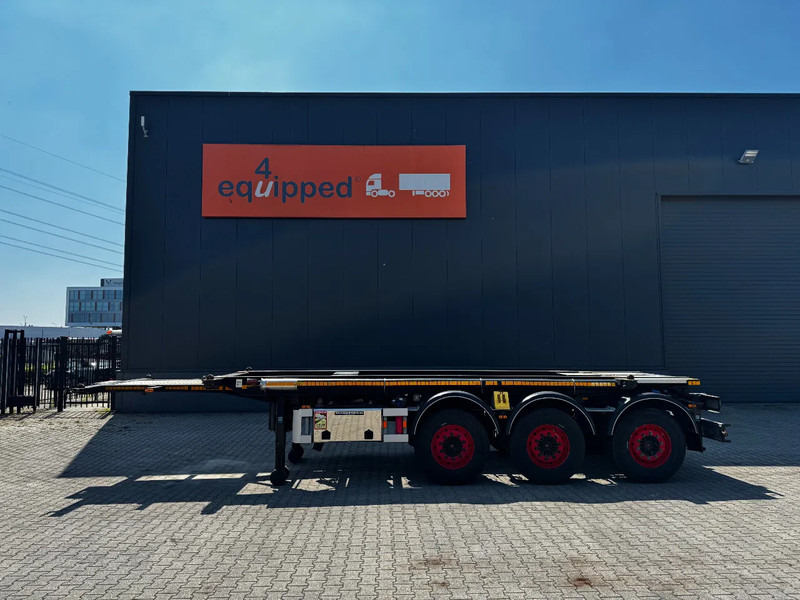 Van Hool 20FT, 66°/380V Tipping-chassis, ADR (EX/II, EX/III, FL, OX, AT), SAF, 2 liftaxles - Puspiekabe noņemamā virsbūve/ Konteineru vedējs: foto 3 Van Hool 20FT, 66°/380V Tipping-chassis, ADR (EX/II, EX/III, FL, OX, AT), SAF, 2 liftaxles - Puspiekabe noņemamā virsbūve/ Konteineru vedējs: foto 3