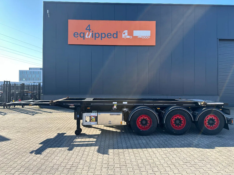 Van Hool 20FT Tipping-chassis, ADR (EX/II, EX/III, FL, AT), SAF, 2 liftaxles, APK/ADR: 06-2025 - Puspiekabe noņemamā virsbūve/ Konteineru vedējs: foto 3 Van Hool 20FT Tipping-chassis, ADR (EX/II, EX/III, FL, AT), SAF, 2 liftaxles, APK/ADR: 06-2025 - Puspiekabe noņemamā virsbūve/ Konteineru vedējs: foto 3