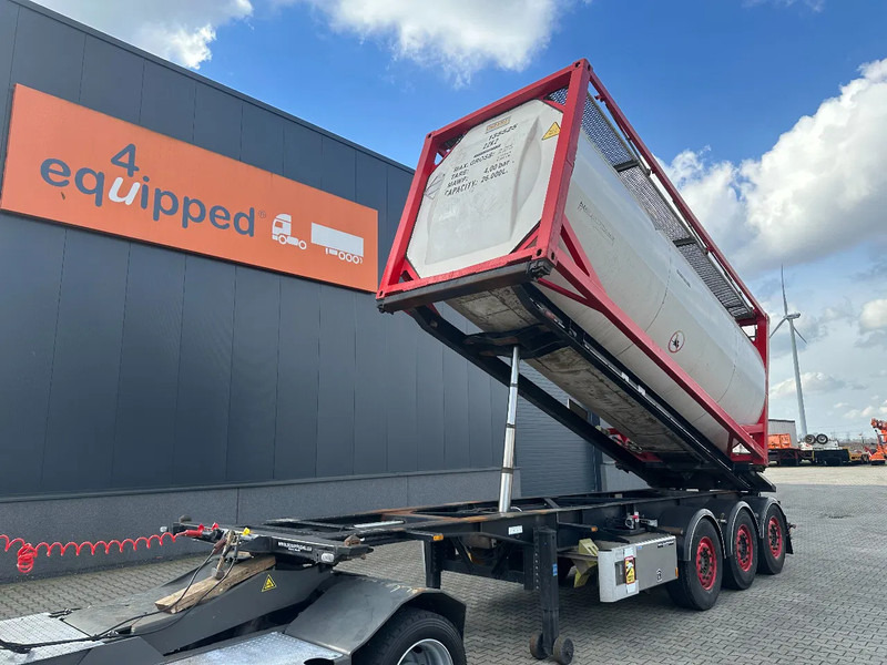 Van Hool 20FT Tipping-chassis, ADR (EX/II, EX/III, FL, AT), SAF, 2 liftaxles, APK/ADR: 06-2025 - Puspiekabe noņemamā virsbūve/ Konteineru vedējs: foto 1 Van Hool 20FT Tipping-chassis, ADR (EX/II, EX/III, FL, AT), SAF, 2 liftaxles, APK/ADR: 06-2025 - Puspiekabe noņemamā virsbūve/ Konteineru vedējs: foto 1