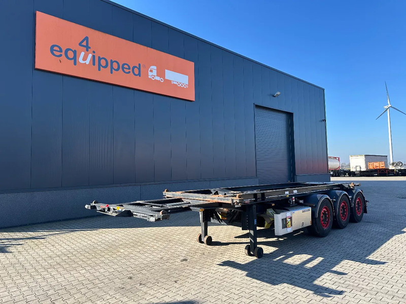 Van Hool 20FT Tipping-chassis, ADR (EX/II, EX/III, FL, AT), SAF, 2 liftaxles, APK/ADR: 06-2025 - Puspiekabe noņemamā virsbūve/ Konteineru vedējs: foto 2 Van Hool 20FT Tipping-chassis, ADR (EX/II, EX/III, FL, AT), SAF, 2 liftaxles, APK/ADR: 06-2025 - Puspiekabe noņemamā virsbūve/ Konteineru vedējs: foto 2