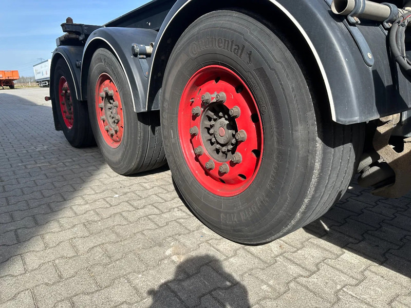 Puspiekabe noņemamā virsbūve/ Konteineru vedējs Van Hool 20FT Tipping-chassis, ADR (EX/II, EX/III, FL, AT), SAF, 2 liftaxles, APK/ADR: 10-2025: foto 19