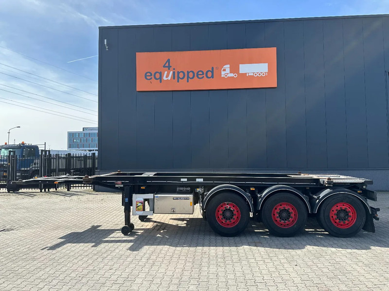 Van Hool 20FT Tipping-chassis, ADR (EX/II, EX/III, FL, AT), SAF, 2 liftaxles, APK/ADR: 10-2025 - Puspiekabe noņemamā virsbūve/ Konteineru vedējs: foto 4 Van Hool 20FT Tipping-chassis, ADR (EX/II, EX/III, FL, AT), SAF, 2 liftaxles, APK/ADR: 10-2025 - Puspiekabe noņemamā virsbūve/ Konteineru vedējs: foto 4