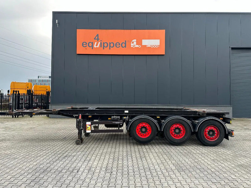Van Hool 20FT Tipping-chassis, ADR (EX/II, EX/III, FL, AT), SAF + DISC, 2 liftaxles - Puspiekabe noņemamā virsbūve/ Konteineru vedējs: foto 4 Van Hool 20FT Tipping-chassis, ADR (EX/II, EX/III, FL, AT), SAF + DISC, 2 liftaxles - Puspiekabe noņemamā virsbūve/ Konteineru vedējs: foto 4