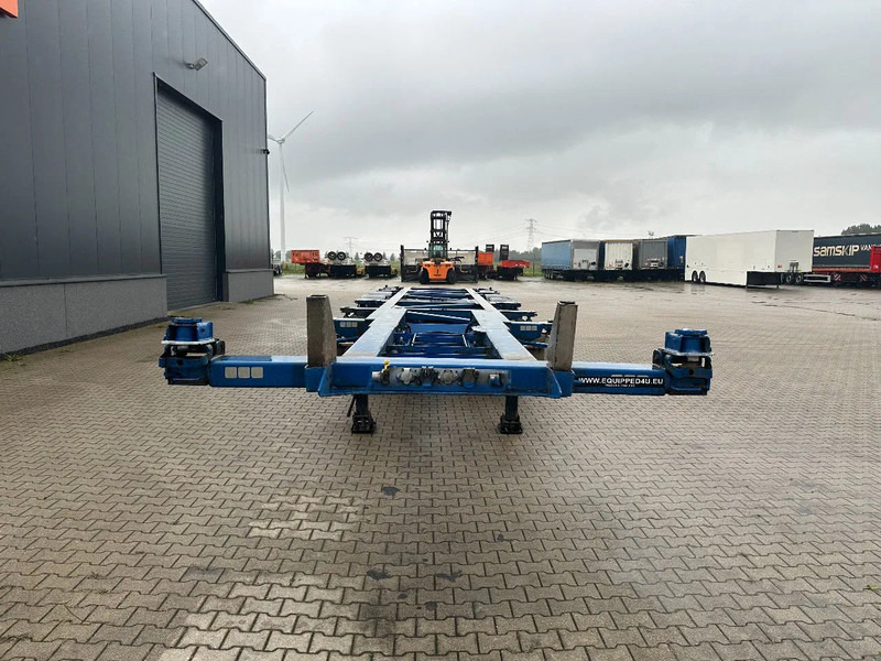 Van Hool 40FT HC-chassis, DISCBRAKES, liftaxle, extendable - Puspiekabe noņemamā virsbūve/ Konteineru vedējs: foto 5 Van Hool 40FT HC-chassis, DISCBRAKES, liftaxle, extendable - Puspiekabe noņemamā virsbūve/ Konteineru vedējs: foto 5