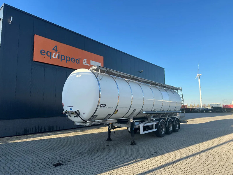 Van Hool LEBENSMITTEL / 39.000L / 3-KAMMER / INOX / NL-Auflieger / APK: 05/2026 - Puspiekabe cisterna: foto 1 Van Hool LEBENSMITTEL / 39.000L / 3-KAMMER / INOX / NL-Auflieger / APK: 05/2026 - Puspiekabe cisterna: foto 1