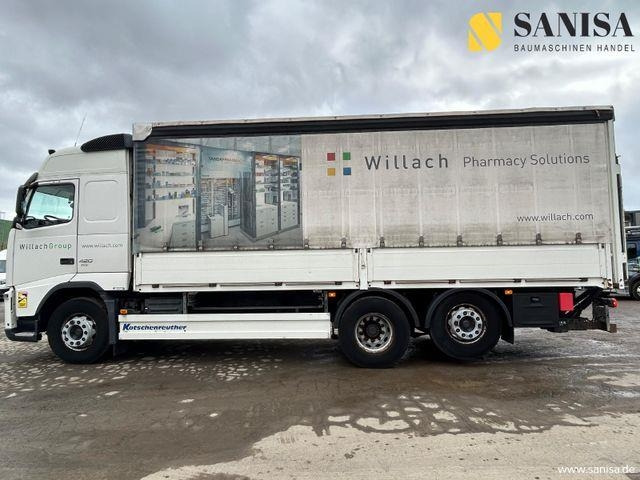 Volvo FH 420/Edscha/Schiebe/Globetrotter/Airtube - Kravas automašīna ar tentu: foto 4 Volvo FH 420/Edscha/Schiebe/Globetrotter/Airtube - Kravas automašīna ar tentu: foto 4