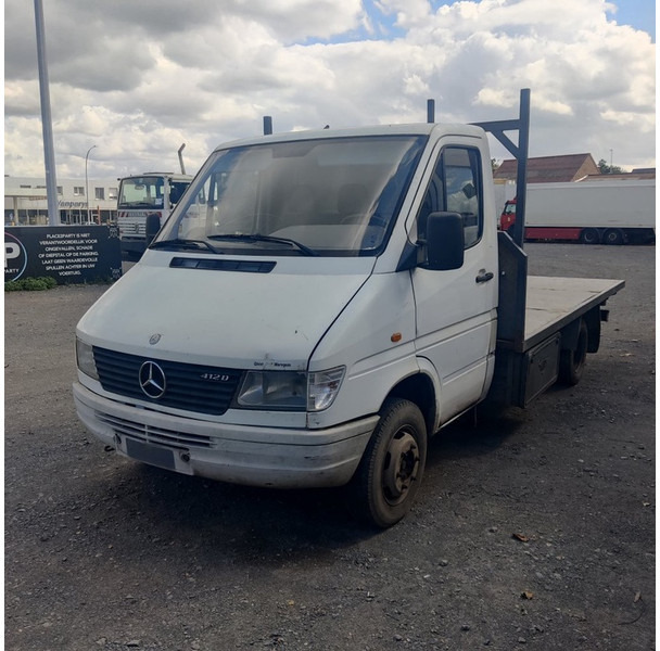 Mercedes-Benz TN-412-DD - Automašīna ar kravas platformu: foto 1 Mercedes-Benz TN-412-DD - Automašīna ar kravas platformu: foto 1