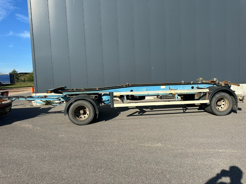 AJK AEEL/10-20 - 20T CONTAINERAANHANGER LUCHTVERING - DRUM BRAKES - AIR SUSP. - GIGANT ASSEN - 40mm - BELGISCHE PAPIEREN - Piekabe noņemamā virsbūve/ Konteineru vedējs: foto 2 AJK AEEL/10-20 - 20T CONTAINERAANHANGER LUCHTVERING - DRUM BRAKES - AIR SUSP. - GIGANT ASSEN - 40mm - BELGISCHE PAPIEREN - Piekabe noņemamā virsbūve/ Konteineru vedējs: foto 2