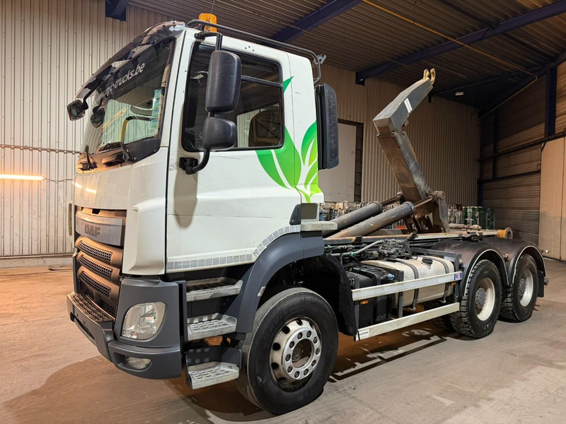 DAF CF 460 6x4 FAT HOOKLIFT - WB 3m35 - STEEL SPRING / BIG AXLES HUB REDUCTION - EURO 6 - BE TRUCK - Pacēlājs ar āķi: foto 3 DAF CF 460 6x4 FAT HOOKLIFT - WB 3m35 - STEEL SPRING / BIG AXLES HUB REDUCTION - EURO 6 - BE TRUCK - Pacēlājs ar āķi: foto 3