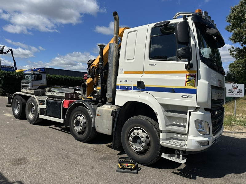 DAF CF 480 8x4 HOOKLIFT + CRANE (19m!) EFFER 205 / 6S + WINCH - RETARDER - *165.000km* - VERY NICE - Pacēlājs ar āķi, Kravas auto ar manipulatoru: foto 2 DAF CF 480 8x4 HOOKLIFT + CRANE (19m!) EFFER 205 / 6S + WINCH - RETARDER - *165.000km* - VERY NICE - Pacēlājs ar āķi, Kravas auto ar manipulatoru: foto 2