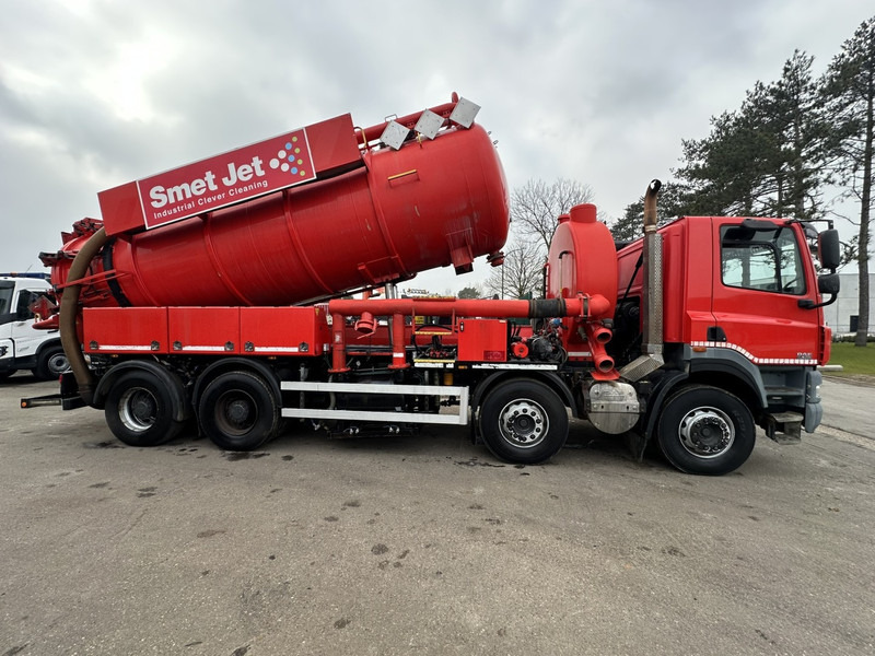 Asenizācijas mašīna DAF CF 85.360 8x4 LAGRAM (Bekker) 18m³ KOLKENZUIGER / HYDROCUREUR / VACUUM TRUCK - MANUAL ZF - STEEL SPRING / BIG AXLES HUB REDUCTION - BE TRUCK: foto 18