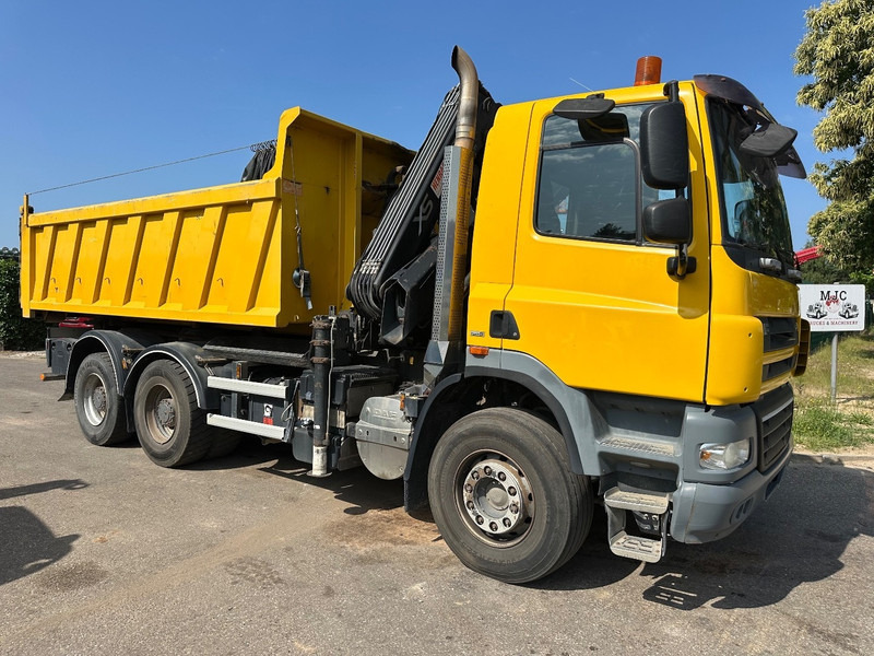 DAF CF 85.410 6X4 21T HOOKLIFT + CRANE HIAB 166-3 HIPRO + ROTATOR - 5/6F - RETARDER - TÜV 10/2025 - EURO 5 - BE TRUCK - Pacēlājs ar āķi, Kravas auto ar manipulatoru: foto 2 DAF CF 85.410 6X4 21T HOOKLIFT + CRANE HIAB 166-3 HIPRO + ROTATOR - 5/6F - RETARDER - TÜV 10/2025 - EURO 5 - BE TRUCK - Pacēlājs ar āķi, Kravas auto ar manipulatoru: foto 2