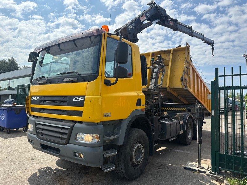 DAF CF 85.410 6X4 21T HOOKLIFT + CRANE HIAB 166-3 HIPRO + ROTATOR - 5/6F - RETARDER - TÜV 10/2025 - EURO 5 - BE TRUCK - Pacēlājs ar āķi, Kravas auto ar manipulatoru: foto 4 DAF CF 85.410 6X4 21T HOOKLIFT + CRANE HIAB 166-3 HIPRO + ROTATOR - 5/6F - RETARDER - TÜV 10/2025 - EURO 5 - BE TRUCK - Pacēlājs ar āķi, Kravas auto ar manipulatoru: foto 4