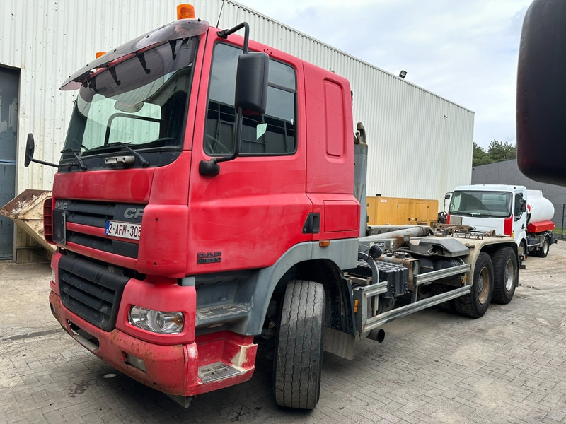 DAF CF 85.430 6x4 HOOKLIFT MEILLER RK 20T - 6.5m - MANUAL ZF - AIR SUSPENSION - BIG AXLES HUB REDUCTION - Pacēlājs ar āķi: foto 1 DAF CF 85.430 6x4 HOOKLIFT MEILLER RK 20T - 6.5m - MANUAL ZF - AIR SUSPENSION - BIG AXLES HUB REDUCTION - Pacēlājs ar āķi: foto 1