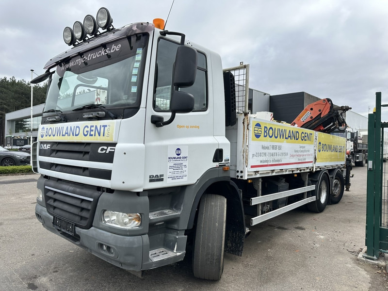 DAF CF 85.460 6x2 LIFT+LENK ACHSE + KRAN PALFINGER PK 18500 (3x) + RADIO + ROTATOR - EURO 5 - AS TRONIC - BE TRUCK - Bortu kravas automašīna/ Platforma, Kravas auto ar manipulatoru: foto 4 DAF CF 85.460 6x2 LIFT+LENK ACHSE + KRAN PALFINGER PK 18500 (3x) + RADIO + ROTATOR - EURO 5 - AS TRONIC - BE TRUCK - Bortu kravas automašīna/ Platforma, Kravas auto ar manipulatoru: foto 4