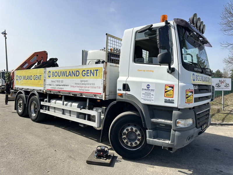 DAF CF 85.460 6x2 LIFT+LENK ACHSE + KRAN PALFINGER PK 18500 (3x) + RADIO + ROTATOR - EURO 5 - AS TRONIC - BE TRUCK - Bortu kravas automašīna/ Platforma, Kravas auto ar manipulatoru: foto 1 DAF CF 85.460 6x2 LIFT+LENK ACHSE + KRAN PALFINGER PK 18500 (3x) + RADIO + ROTATOR - EURO 5 - AS TRONIC - BE TRUCK - Bortu kravas automašīna/ Platforma, Kravas auto ar manipulatoru: foto 1