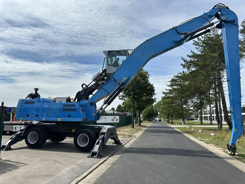 Fuchs TEREX MHL 360 OVERSLAGKRAAN / MATERIAL HANDLER / UMSCHLAGBAGGER - TOP ZUSTAND - Riteņu ekskavators: foto 5 Fuchs TEREX MHL 360 OVERSLAGKRAAN / MATERIAL HANDLER / UMSCHLAGBAGGER - TOP ZUSTAND - Riteņu ekskavators: foto 5