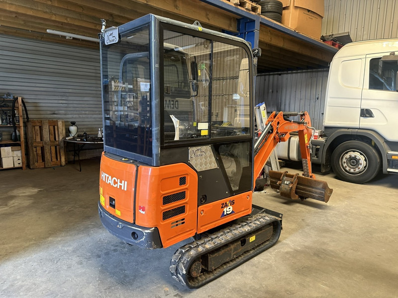 Hitachi ZAXIS ZX19-6 CR 1.9T - 1349H - CABINE - ADJUSTABLE TRACKS - EXTRA HYDR - QUICK HITCH - BE MACHINE - Mini-ekskavators: foto 2 Hitachi ZAXIS ZX19-6 CR 1.9T - 1349H - CABINE - ADJUSTABLE TRACKS - EXTRA HYDR - QUICK HITCH - BE MACHINE - Mini-ekskavators: foto 2