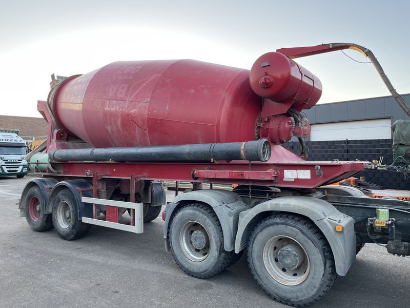 Hoenkhaus 12m3 CONCRETE MIXER 2 Axles SAF - AIR SUSP. - DRUM BRAKES - BE TRAILER - Betona maisītājs puspiekabe: foto 2 Hoenkhaus 12m3 CONCRETE MIXER 2 Axles SAF - AIR SUSP. - DRUM BRAKES - BE TRAILER - Betona maisītājs puspiekabe: foto 2