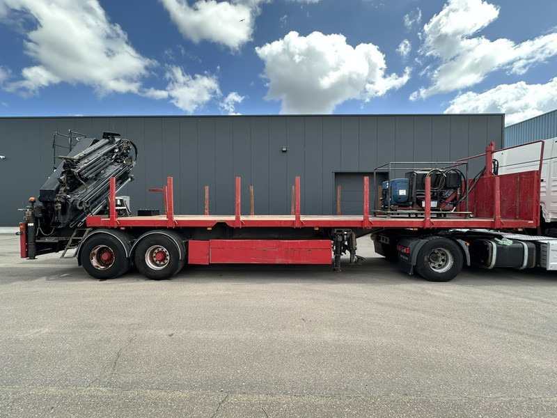 Kwb 2-AXLES PLATFORM + CRANE + HIAB 377 E-4 HIPRO + JIB 100X-3 + RADIO + ROTATOR - SAF axles - AIR SUSPENISION - BELGIAN REG. - Bortu puspiekabe/ Platforma: foto 4 Kwb 2-AXLES PLATFORM + CRANE + HIAB 377 E-4 HIPRO + JIB 100X-3 + RADIO + ROTATOR - SAF axles - AIR SUSPENISION - BELGIAN REG. - Bortu puspiekabe/ Platforma: foto 4