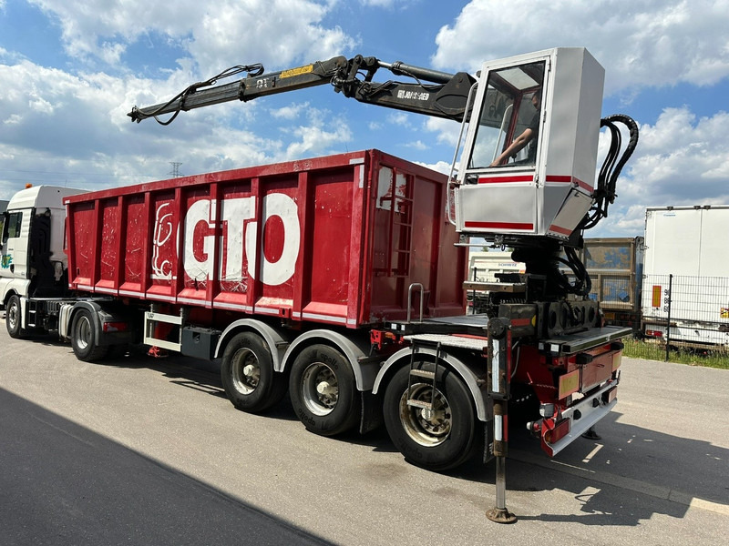 LAG 3-AXLES ALU BOX + CRANE JONSORED 1090 DT-CORTO + CABIN - 2x EXTENDABLE - 5/6 F - BELGIAN PAPERS - Bortu puspiekabe/ Platforma: foto 1 LAG 3-AXLES ALU BOX + CRANE JONSORED 1090 DT-CORTO + CABIN - 2x EXTENDABLE - 5/6 F - BELGIAN PAPERS - Bortu puspiekabe/ Platforma: foto 1