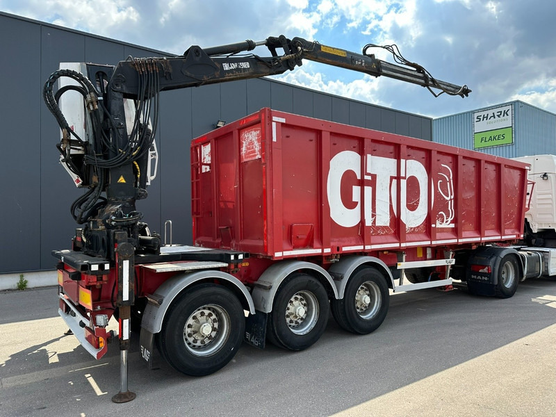 LAG 3-AXLES ALU BOX + CRANE JONSORED 1090 DT-CORTO + CABIN - 2x EXTENDABLE - 5/6 F - BELGIAN PAPERS - Bortu puspiekabe/ Platforma: foto 2 LAG 3-AXLES ALU BOX + CRANE JONSORED 1090 DT-CORTO + CABIN - 2x EXTENDABLE - 5/6 F - BELGIAN PAPERS - Bortu puspiekabe/ Platforma: foto 2