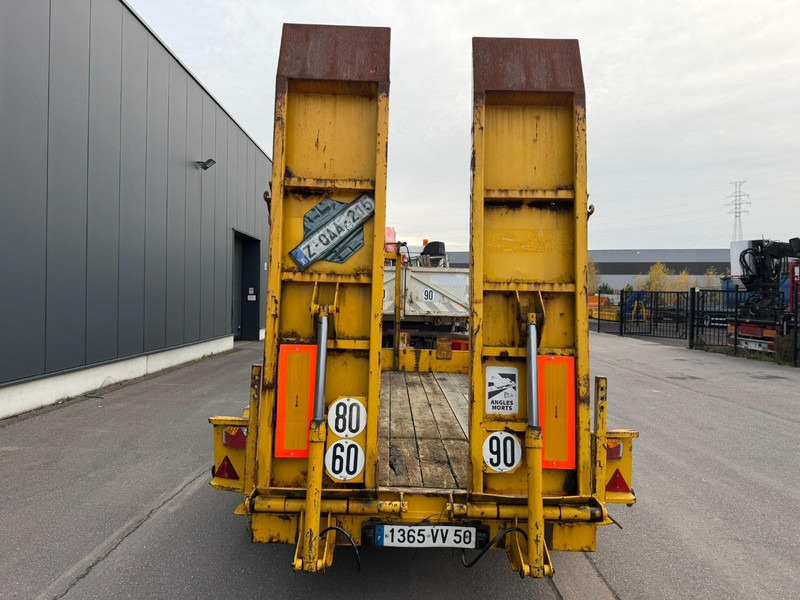 Louault R2CAS06 6T LOWLOADER / TIEFLADER / PORTE CHAR - HYDR RAMPS - STEEL SPRING / LAMES / BLATT - Piekabe zema profila platforma: foto 4 Louault R2CAS06 6T LOWLOADER / TIEFLADER / PORTE CHAR - HYDR RAMPS - STEEL SPRING / LAMES / BLATT - Piekabe zema profila platforma: foto 4