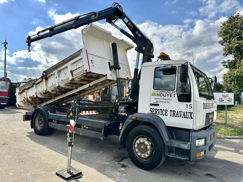 MAN LC 18.280 18T 4x2 TIPPER + CRANE (2018!!!) HIAB 099 E-2 DUO (921h!) - *157.000km* - FULL AIR - BE TRUCK - Kravas automašīna pašizgāzējs, Kravas auto ar manipulatoru: foto 1 MAN LC 18.280 18T 4x2 TIPPER + CRANE (2018!!!) HIAB 099 E-2 DUO (921h!) - *157.000km* - FULL AIR - BE TRUCK - Kravas automašīna pašizgāzējs, Kravas auto ar manipulatoru: foto 1