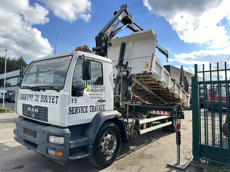 MAN LC 18.280 18T 4x2 TIPPER + CRANE (2018!!!) HIAB 099 E-2 DUO (921h!) - *157.000km* - FULL AIR - BE TRUCK - Kravas automašīna pašizgāzējs, Kravas auto ar manipulatoru: foto 2 MAN LC 18.280 18T 4x2 TIPPER + CRANE (2018!!!) HIAB 099 E-2 DUO (921h!) - *157.000km* - FULL AIR - BE TRUCK - Kravas automašīna pašizgāzējs, Kravas auto ar manipulatoru: foto 2