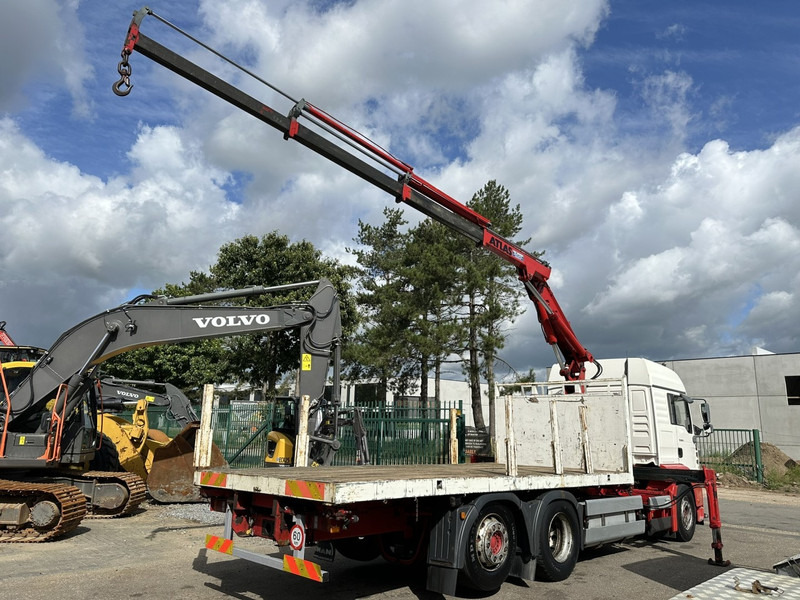 MAN TG 360 A 6x2 + KRAN ATLAS 100.1 A3 - PLATFORM 5m80 - E3 - LIFT-AXLE - FULL AIR SUSPENSION - ZF AS TRONIC - BE TRUCK - Bortu kravas automašīna/ Platforma, Kravas auto ar manipulatoru: foto 5 MAN TG 360 A 6x2 + KRAN ATLAS 100.1 A3 - PLATFORM 5m80 - E3 - LIFT-AXLE - FULL AIR SUSPENSION - ZF AS TRONIC - BE TRUCK - Bortu kravas automašīna/ Platforma, Kravas auto ar manipulatoru: foto 5