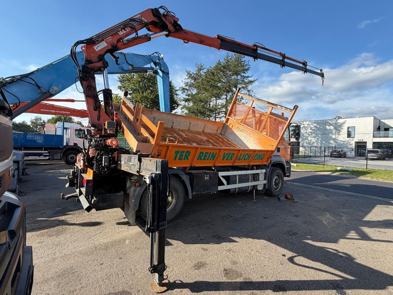 MAN TGA 18.310 4x4 Hydro-drive 2-SEITEN KIPPER + KRAN ATLAS 165 (4x) + RADIO - BE truck - Kravas automašīna pašizgāzējs, Kravas auto ar manipulatoru: foto 4 MAN TGA 18.310 4x4 Hydro-drive 2-SEITEN KIPPER + KRAN ATLAS 165 (4x) + RADIO - BE truck - Kravas automašīna pašizgāzējs, Kravas auto ar manipulatoru: foto 4