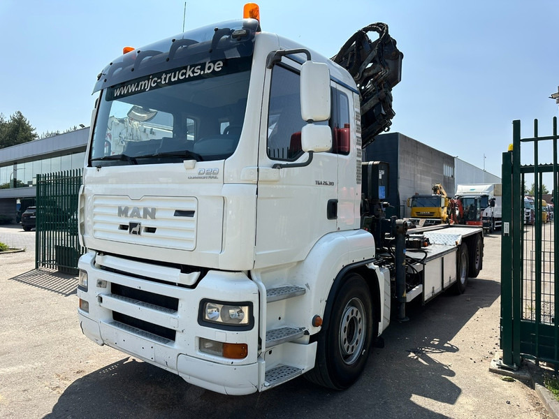 MAN TGA 26.310 6X2 HOOKLIFT + CRANE COPMA 160.4 + JIB J2 + WINCH - RADIO - LIFT + STEERING AXLE - EURO 3 - BE - Kravas auto ar manipulatoru: foto 5 MAN TGA 26.310 6X2 HOOKLIFT + CRANE COPMA 160.4 + JIB J2 + WINCH - RADIO - LIFT + STEERING AXLE - EURO 3 - BE - Kravas auto ar manipulatoru: foto 5
