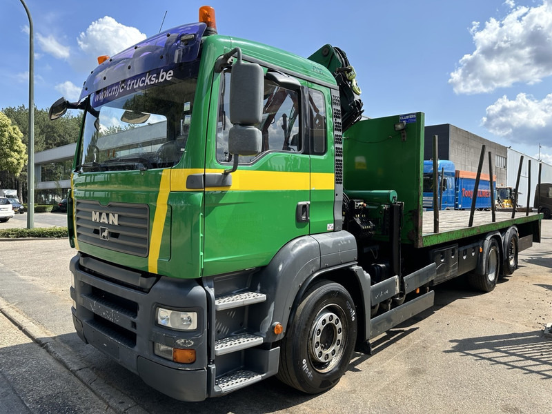 MAN TGA 26.360 6X2 BL + CRANE PALFINGER PK 18500 (4x) - LIFT + STEERING AXLE - PLATFORM 7m75 - MANUAL GEARBOX - Kravas auto ar manipulatoru: foto 4 MAN TGA 26.360 6X2 BL + CRANE PALFINGER PK 18500 (4x) - LIFT + STEERING AXLE - PLATFORM 7m75 - MANUAL GEARBOX - Kravas auto ar manipulatoru: foto 4