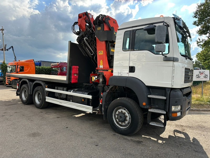 MAN TGA 33.350 6x6 PRITSCHE + (27.5m) KRAN PALFINGER PK36002 E 6x + JIB + WINCH - *184.000km* - MANUAL - EURO 3 - Bortu kravas automašīna/ Platforma, Kravas auto ar manipulatoru: foto 1 MAN TGA 33.350 6x6 PRITSCHE + (27.5m) KRAN PALFINGER PK36002 E 6x + JIB + WINCH - *184.000km* - MANUAL - EURO 3 - Bortu kravas automašīna/ Platforma, Kravas auto ar manipulatoru: foto 1
