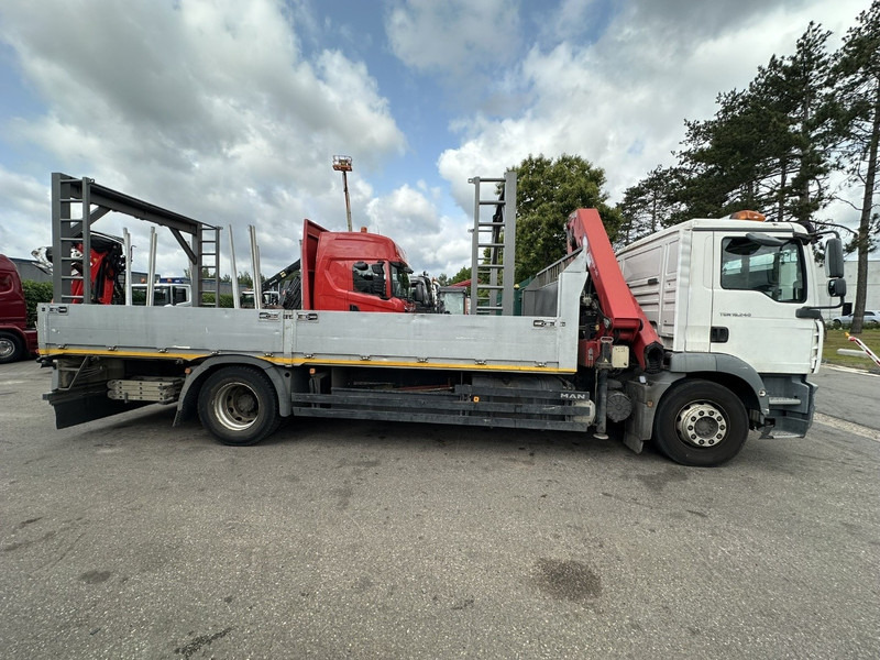 MAN TGM 18.240 4x2 + 2010 CRANE HMF 1420 K6 (17.5m! 6x) RADIO - PLATFORM 6m60 - MANUAL - EURO 3 - BE TRUCK - Bortu kravas automašīna/ Platforma, Kravas auto ar manipulatoru: foto 5 MAN TGM 18.240 4x2 + 2010 CRANE HMF 1420 K6 (17.5m! 6x) RADIO - PLATFORM 6m60 - MANUAL - EURO 3 - BE TRUCK - Bortu kravas automašīna/ Platforma, Kravas auto ar manipulatoru: foto 5
