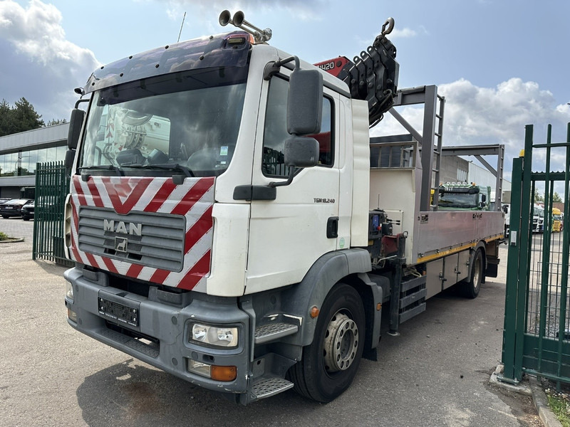MAN TGM 18.240 4x2 + 2010 CRANE HMF 1420 K6 (17.5m! 6x) RADIO - PLATFORM 6m60 - MANUAL - EURO 3 - BE TRUCK - Kravas auto ar manipulatoru: foto 4 MAN TGM 18.240 4x2 + 2010 CRANE HMF 1420 K6 (17.5m! 6x) RADIO - PLATFORM 6m60 - MANUAL - EURO 3 - BE TRUCK - Kravas auto ar manipulatoru: foto 4
