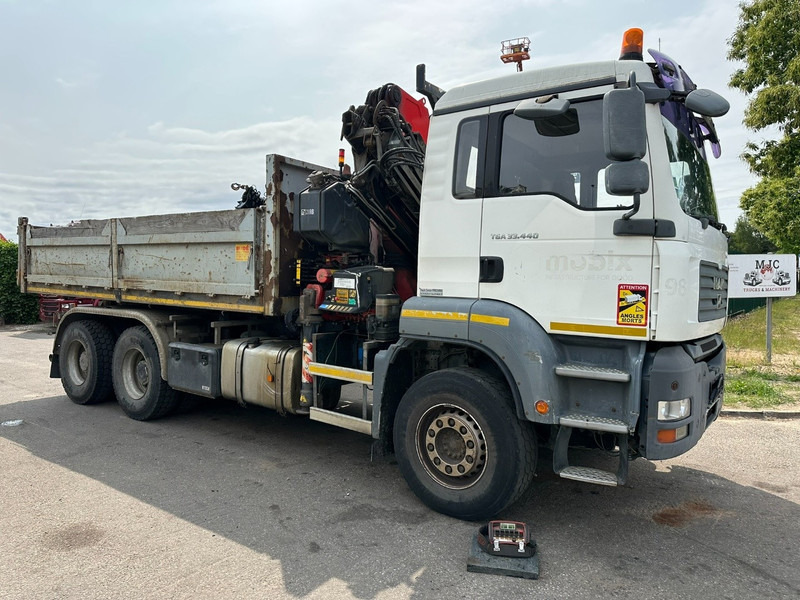 MAN TGS 33.440 6x4 TIPPER + CRANE FASSI F230 - 5x HYDR - 5/6 F Rotator - BIG AXLES HUB REDUCTION / STEEL SPRING - Kravas automašīna pašizgāzējs, Kravas auto ar manipulatoru: foto 2 MAN TGS 33.440 6x4 TIPPER + CRANE FASSI F230 - 5x HYDR - 5/6 F Rotator - BIG AXLES HUB REDUCTION / STEEL SPRING - Kravas automašīna pašizgāzējs, Kravas auto ar manipulatoru: foto 2