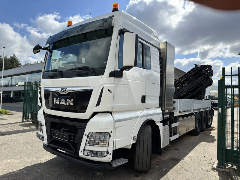 MAN TGX 35.420 8x4-4 TRIDEM + CRANE (26m!) HIAB X-HIPRO 408 E-5 + JIB 100X-5 - PLATFORM 6m40 - *306.245km* - BE TRUCK - Kravas auto ar manipulatoru: foto 4 MAN TGX 35.420 8x4-4 TRIDEM + CRANE (26m!) HIAB X-HIPRO 408 E-5 + JIB 100X-5 - PLATFORM 6m40 - *306.245km* - BE TRUCK - Kravas auto ar manipulatoru: foto 4