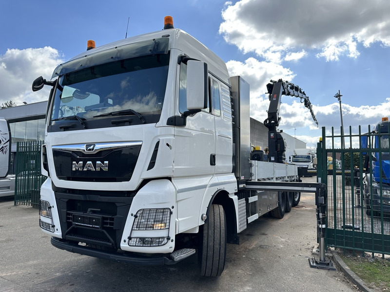 MAN TGX 35.420 8x4-4 TRIDEM PRTISCHE 6m40 + KRAN (26m!) HIAB X-HIPRO 408 E-5 + JIB 100X-5 - *306.245km* - BE TRUCK - Bortu kravas automašīna/ Platforma, Kravas auto ar manipulatoru: foto 4 MAN TGX 35.420 8x4-4 TRIDEM PRTISCHE 6m40 + KRAN (26m!) HIAB X-HIPRO 408 E-5 + JIB 100X-5 - *306.245km* - BE TRUCK - Bortu kravas automašīna/ Platforma, Kravas auto ar manipulatoru: foto 4