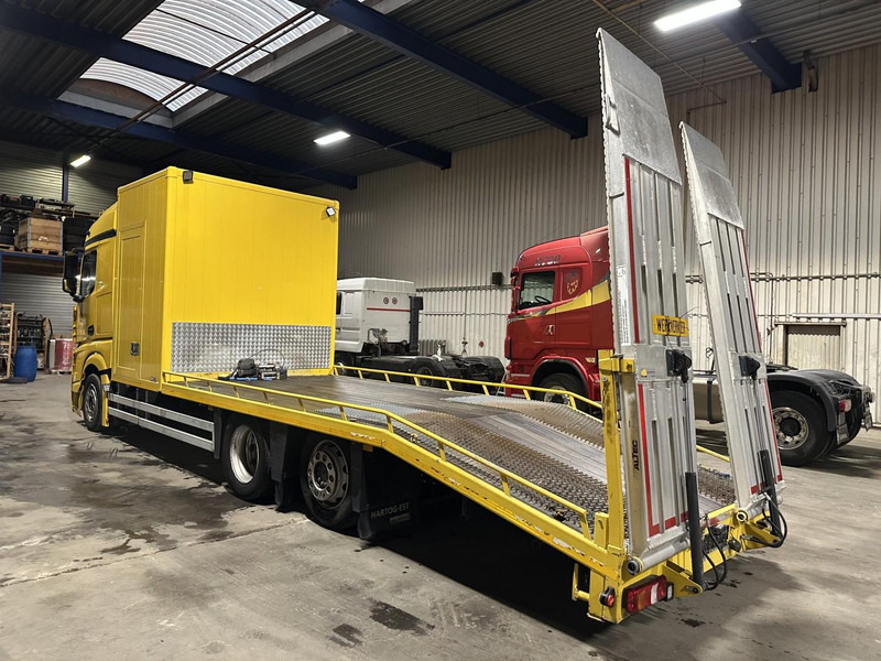 Mercedes-Benz ACTROS 2745 6x2 OPRIJWAGEN / AUTOTRANSPORTER / MACHINE TRANSPORTER - WINCH - 6m10 - EURO 5 - LIFT AXLE - HYDR RAMPS - NL TRUCK - Auto evakuators: foto 3 Mercedes-Benz ACTROS 2745 6x2 OPRIJWAGEN / AUTOTRANSPORTER / MACHINE TRANSPORTER - WINCH - 6m10 - EURO 5 - LIFT AXLE - HYDR RAMPS - NL TRUCK - Auto evakuators: foto 3
