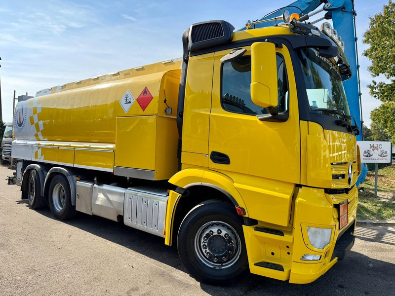 Mercedes-Benz ANTOS 2632 6x2 FUEL TANKER 16.000L - 4 COMP - DIESEL / PETROL - RETARDER - EURO 6 - LIFT / STEERING AXLE - *FULL AIR* - BE TRUCK - Autocisterna: foto 1 Mercedes-Benz ANTOS 2632 6x2 FUEL TANKER 16.000L - 4 COMP - DIESEL / PETROL - RETARDER - EURO 6 - LIFT / STEERING AXLE - *FULL AIR* - BE TRUCK - Autocisterna: foto 1