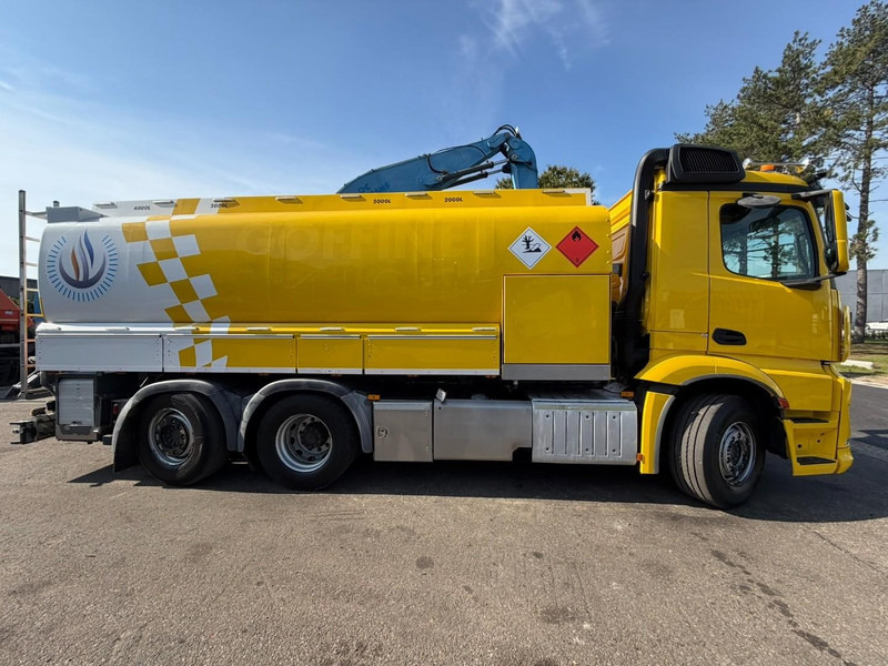 Mercedes-Benz ANTOS 2632 6x2 FUEL TANKER 16.000L - 4 COMP - DIESEL / PETROL - RETARDER - EURO 6 - LIFT / STEERING AXLE - *FULL AIR* - BE TRUCK - Autocisterna: foto 4 Mercedes-Benz ANTOS 2632 6x2 FUEL TANKER 16.000L - 4 COMP - DIESEL / PETROL - RETARDER - EURO 6 - LIFT / STEERING AXLE - *FULL AIR* - BE TRUCK - Autocisterna: foto 4