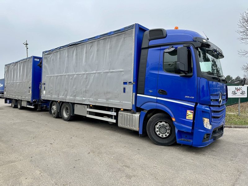 Mercedes-Benz Actros 2645 6x2 105m³ JUMBO + RETARDER + KRAN PALFINGER PK 19.001 SLD (4x) + RADIO - *FULL AIR* - FRIGO - EURO 6 - SAF AXLES - BELGIAN TRUCK - Kravas automašīna ar slēgto virsbūvi, Kravas auto ar manipulatoru: foto 1 Mercedes-Benz Actros 2645 6x2 105m³ JUMBO + RETARDER + KRAN PALFINGER PK 19.001 SLD (4x) + RADIO - *FULL AIR* - FRIGO - EURO 6 - SAF AXLES - BELGIAN TRUCK - Kravas automašīna ar slēgto virsbūvi, Kravas auto ar manipulatoru: foto 1